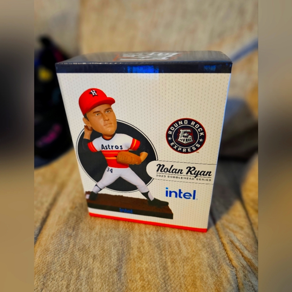 Nolan Ryan Bobblehead Round Rock Express